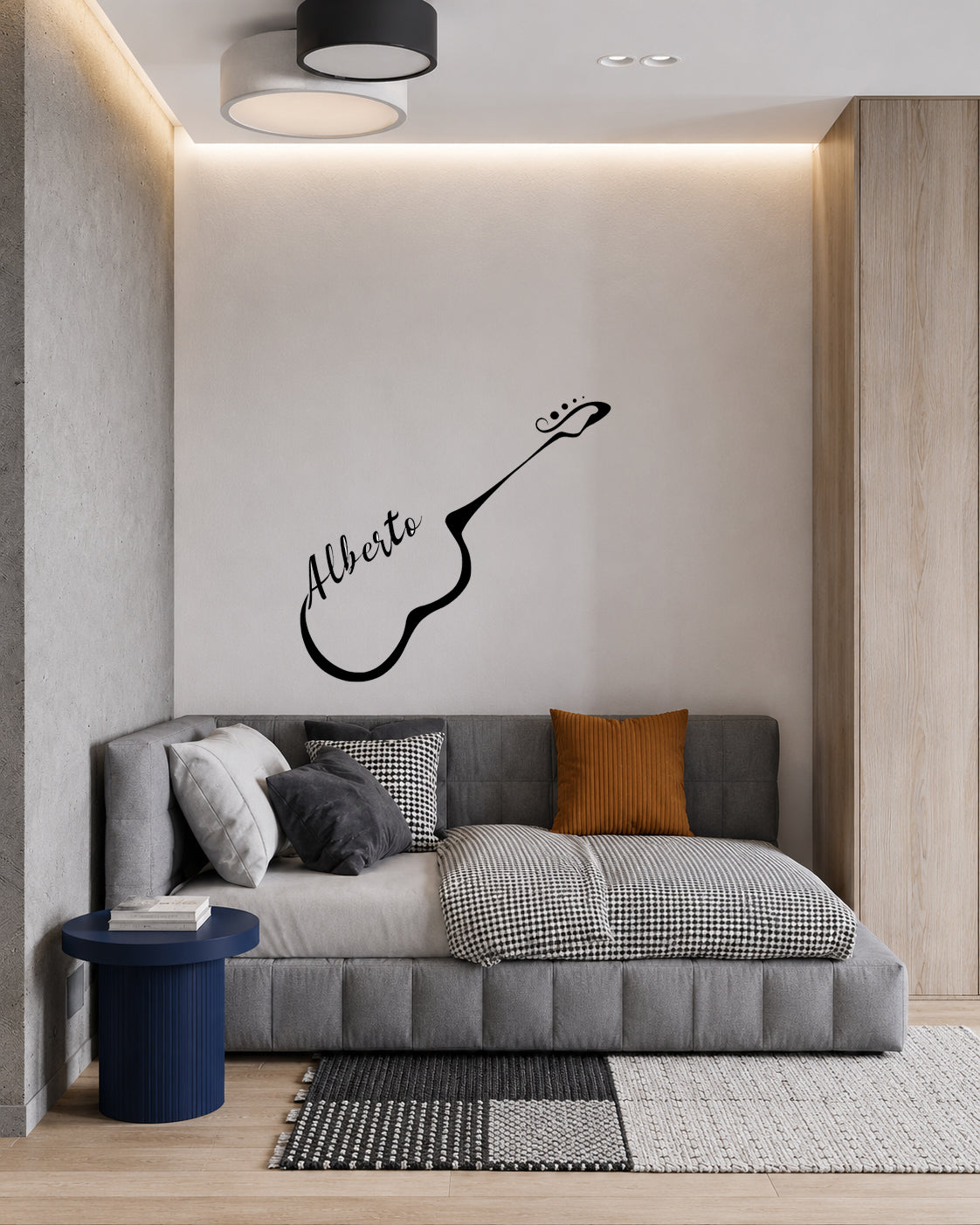 Wall sticker Guitar - Personalizzabile