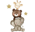 Wall sticker I 3 Amici Animaletti