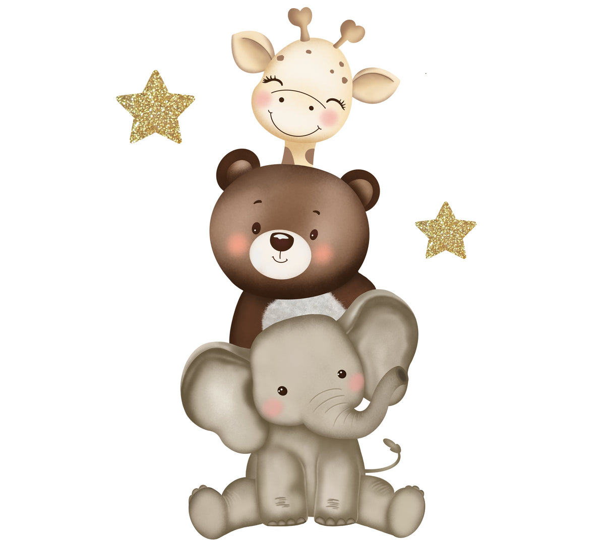 Wall sticker I 3 Amici Animaletti