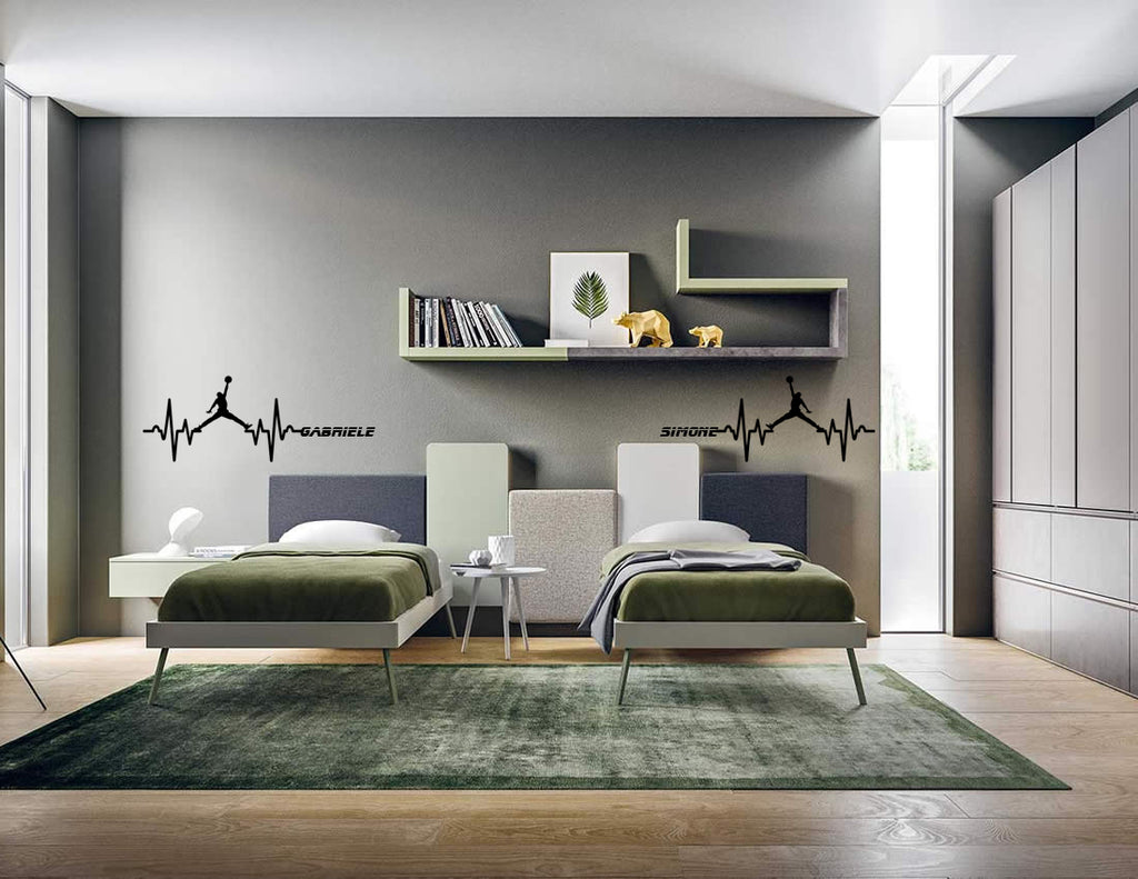 Wall sticker Jordan - Personalizzabile