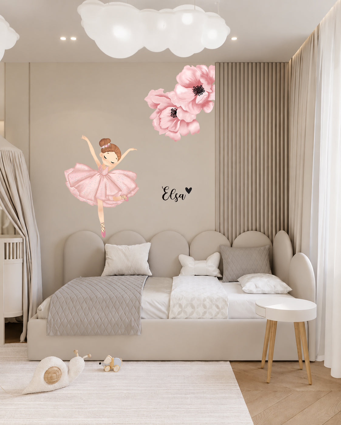 Wall sticker Ballerina classica - Personalizzabile