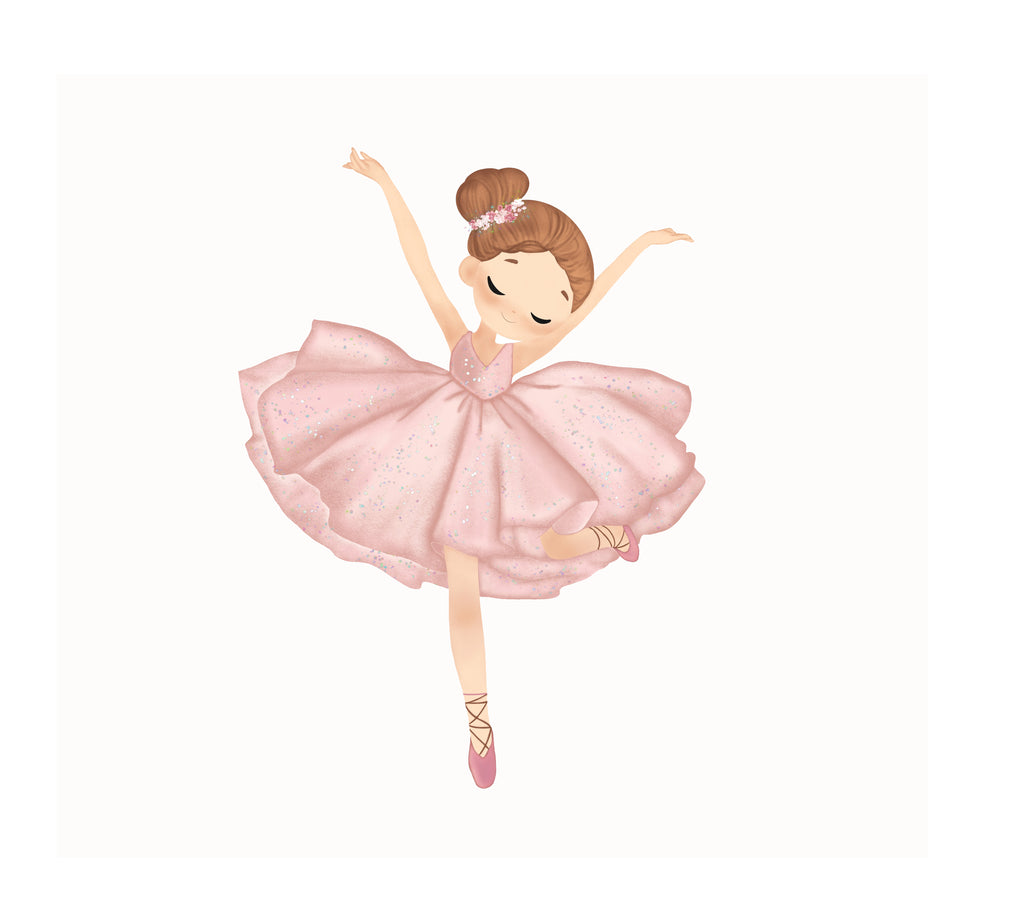 Wall sticker Ballerina classica - Personalizzabile