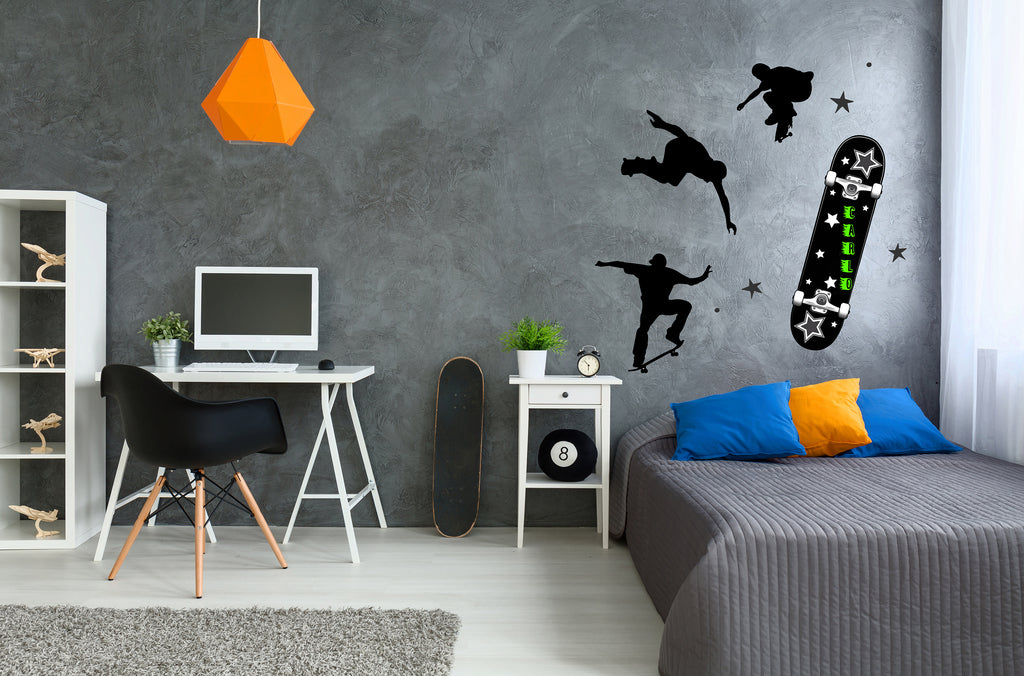 Wall sticker Skatemania - Personalizzabile