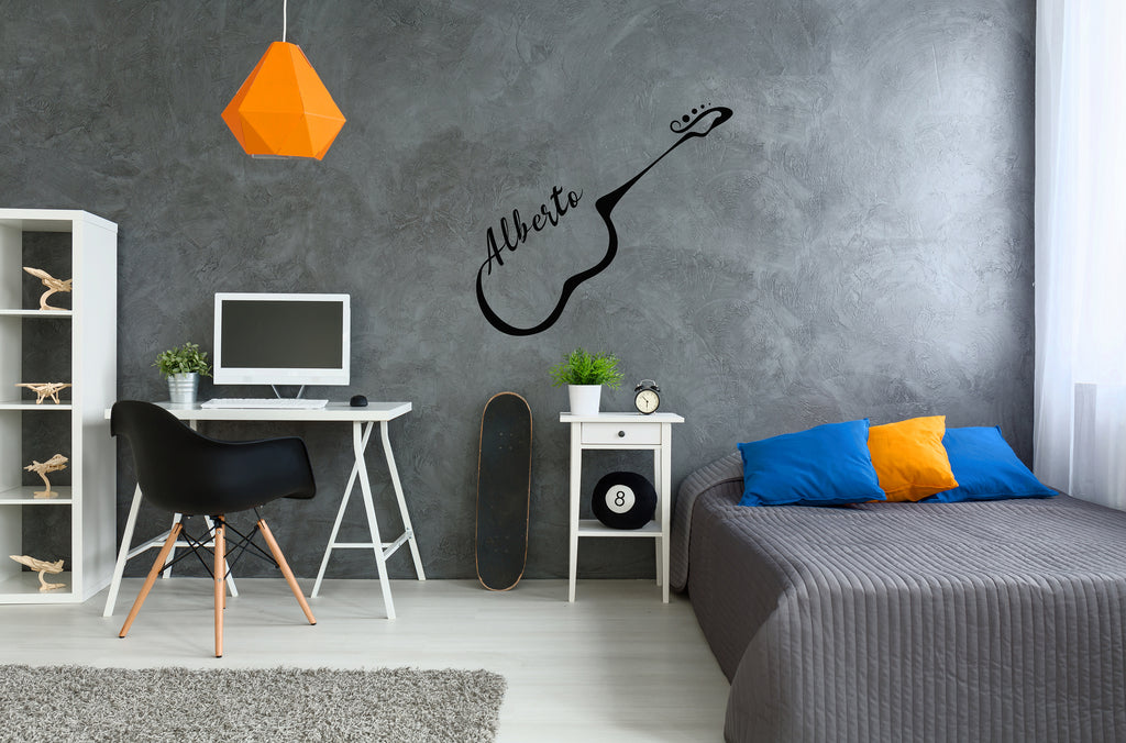Wall sticker Guitar - Personalizzabile