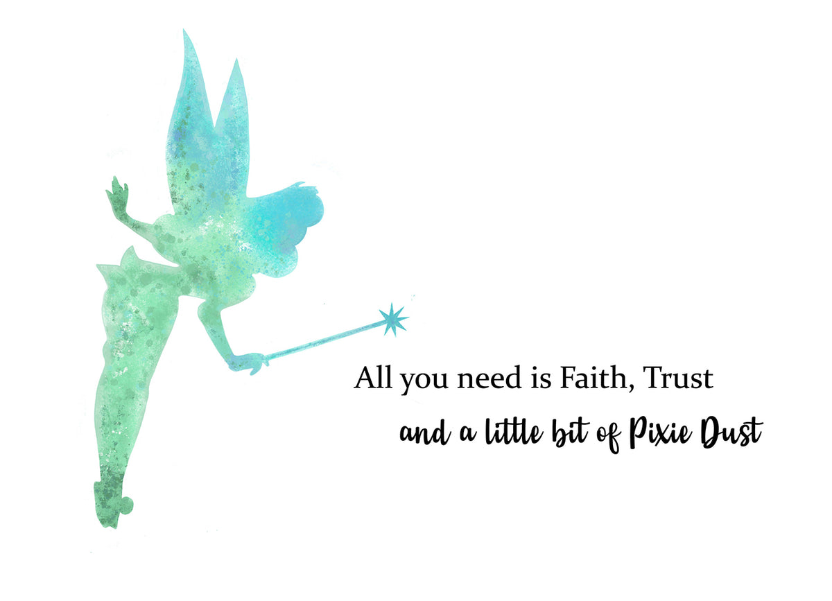 Wall Sticker Trilly - Faith, Trust & Pixie Dust