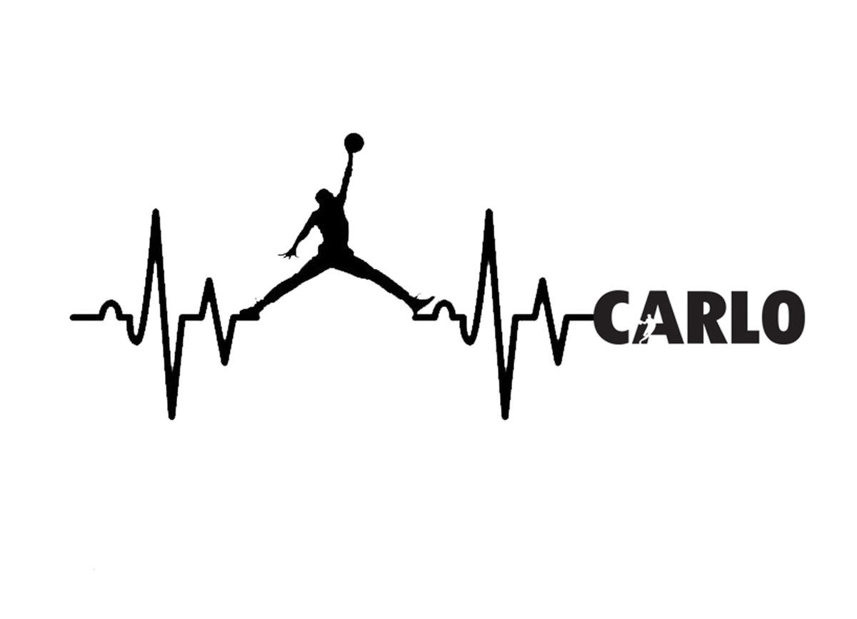 Wall sticker Jordan - Personalizzabile