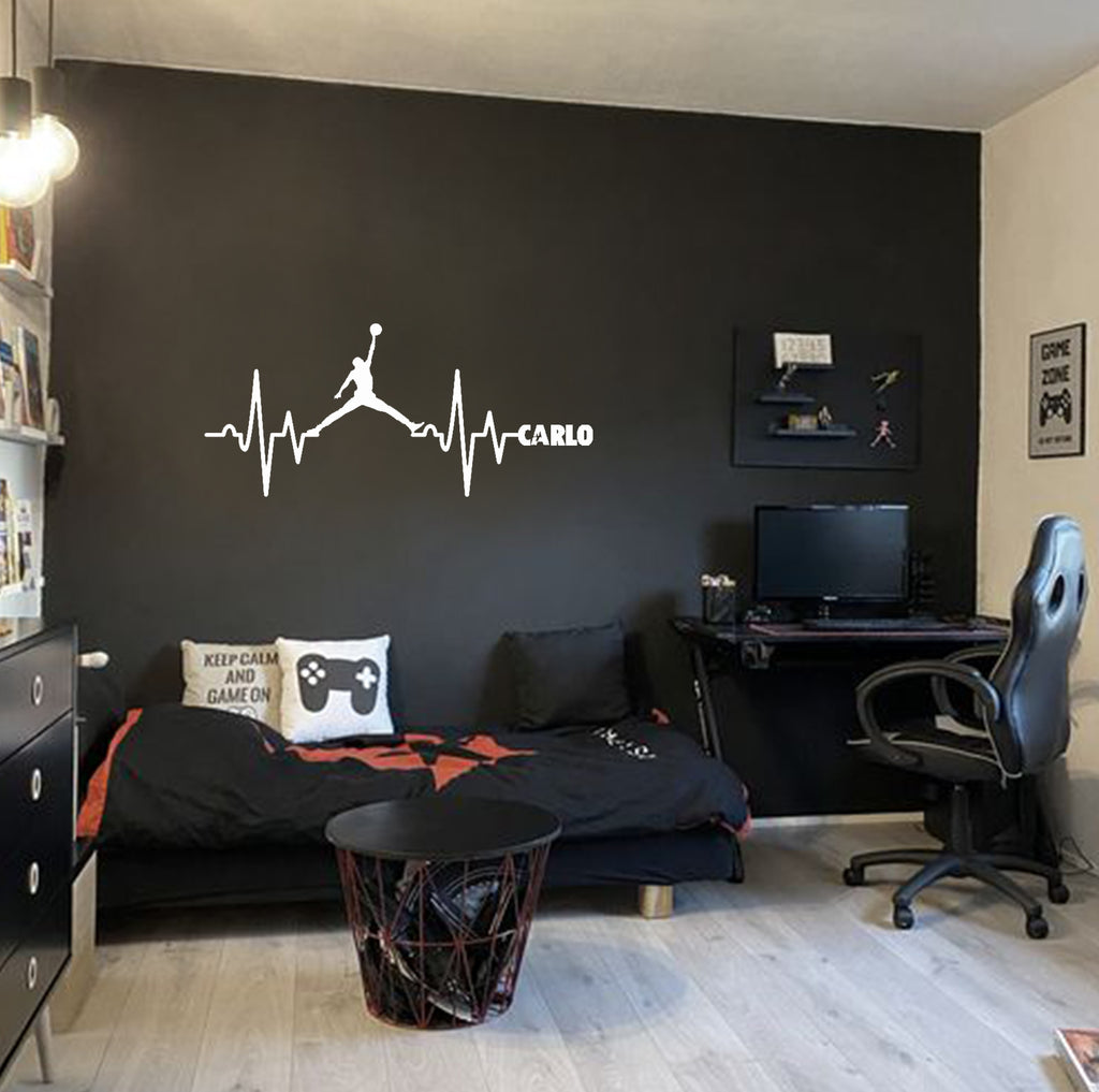 Wall sticker Jordan - Personalizzabile