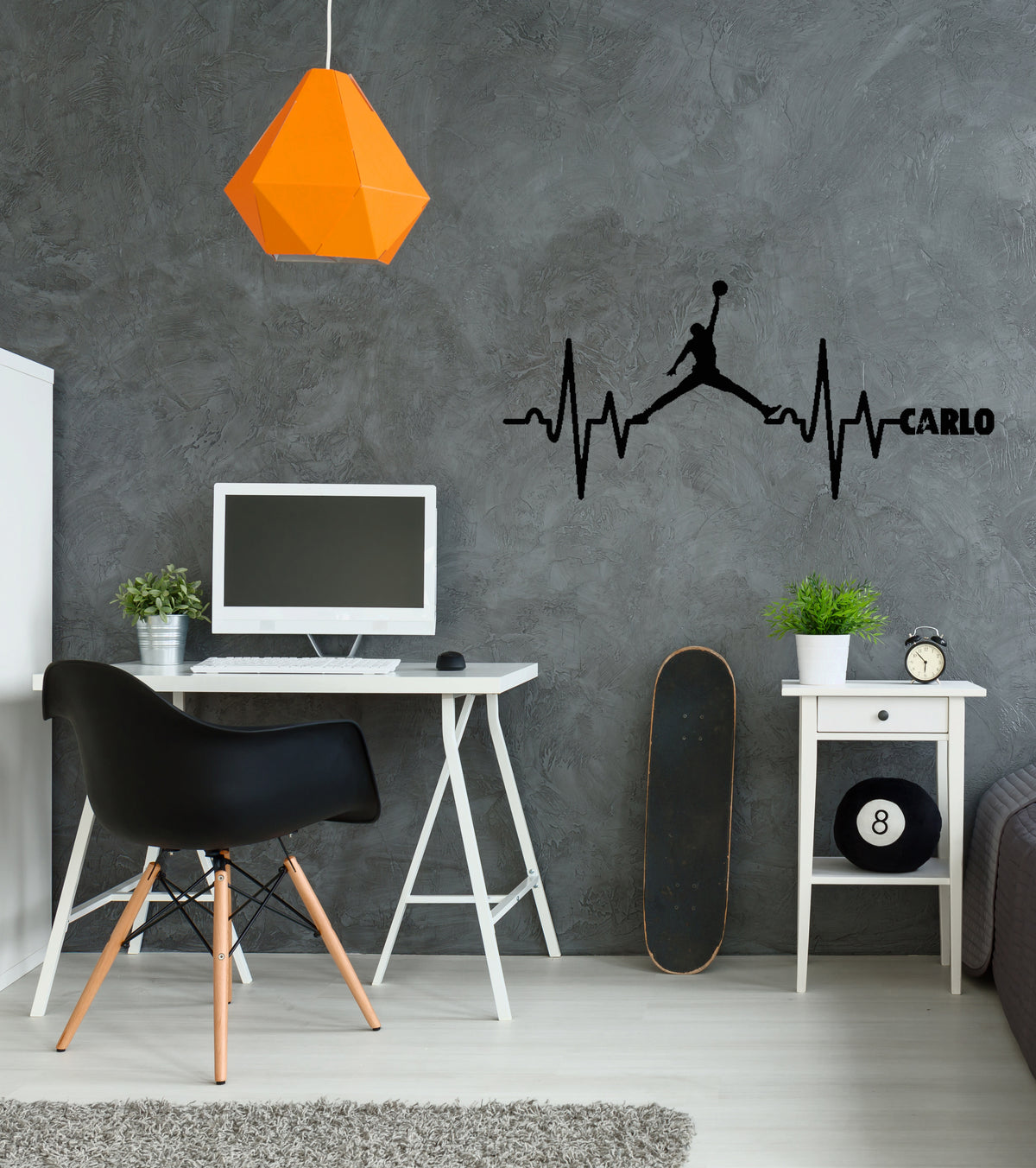 Wall sticker Jordan - Personalizzabile