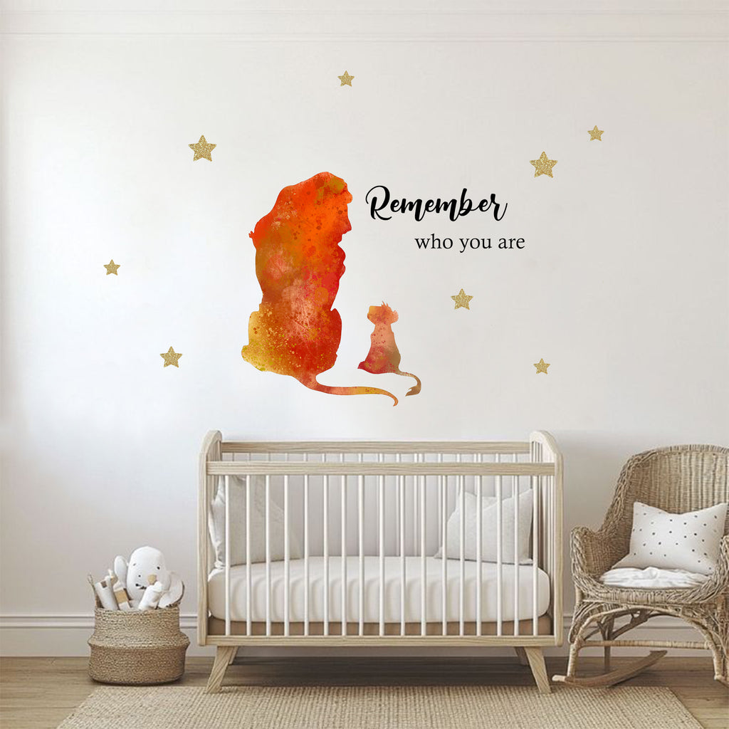 Wall Sticker Re Leone Remember Who You Are