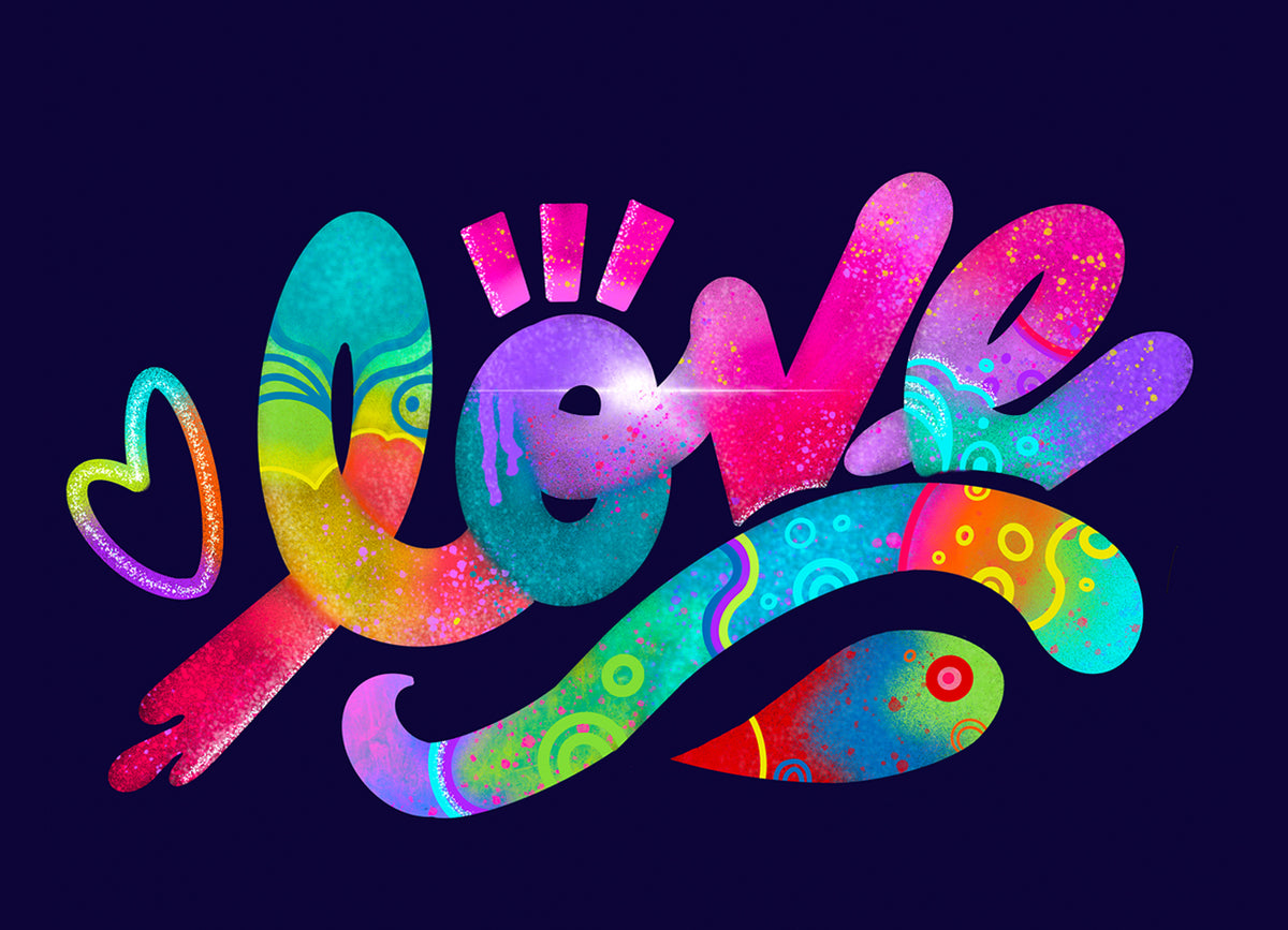 Wall sticker  Murales Love