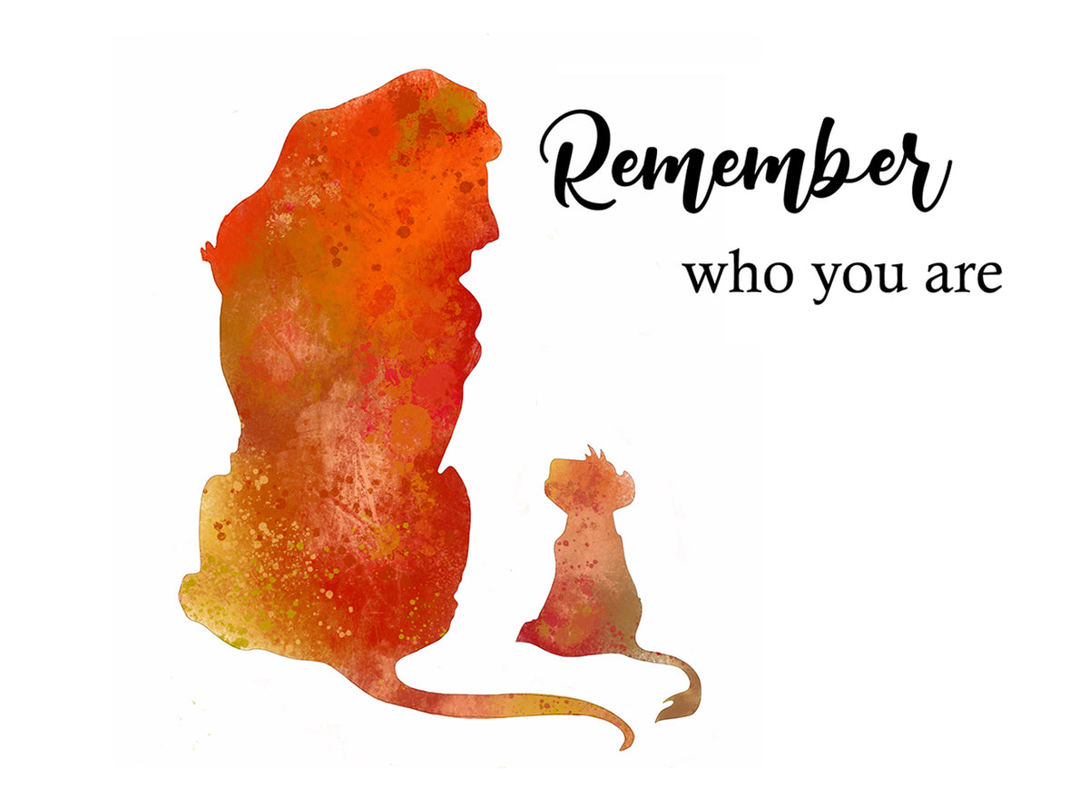 Wall Sticker Re Leone Remember Who You Are