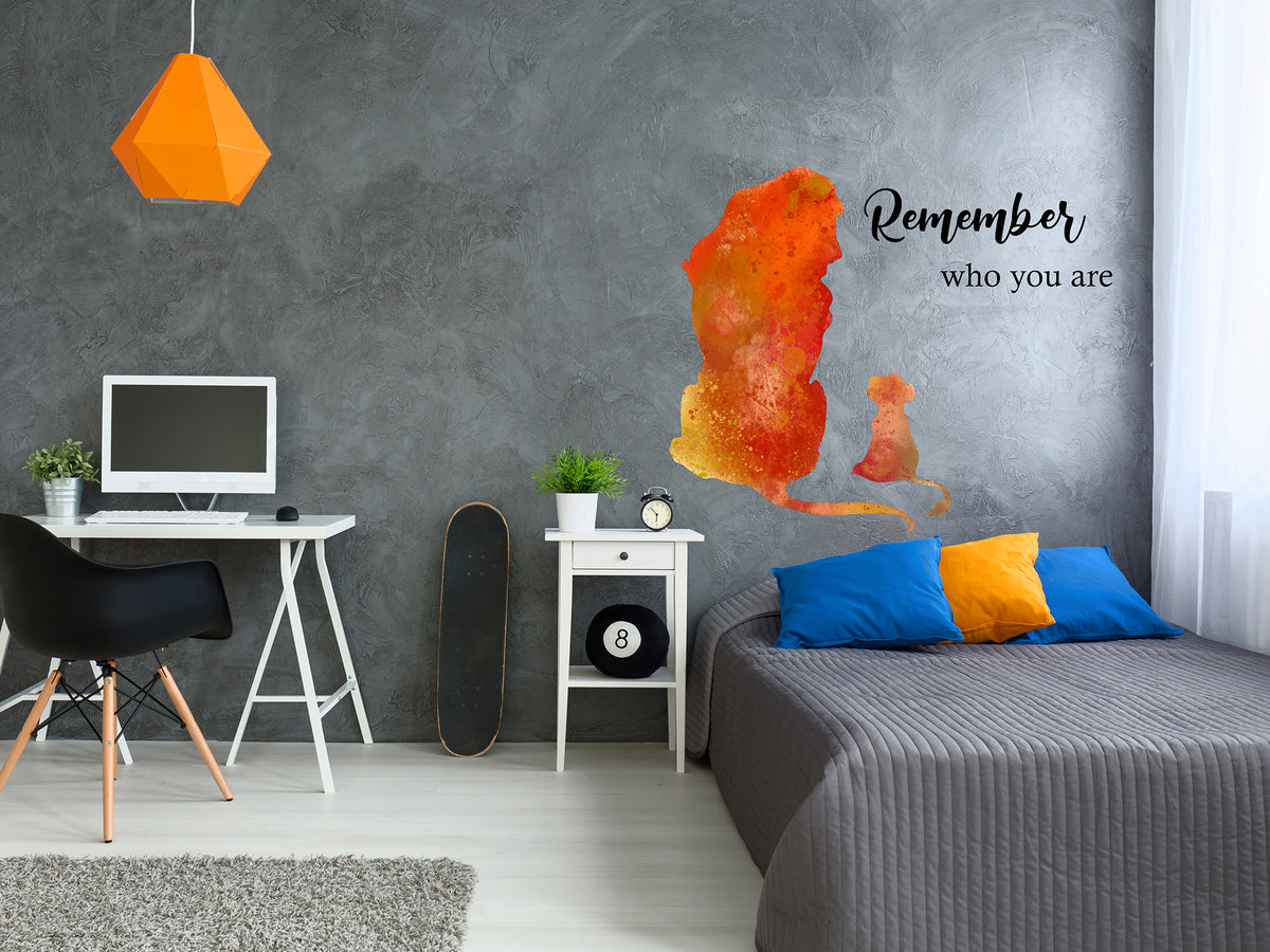 Wall Sticker Re Leone Remember Who You Are