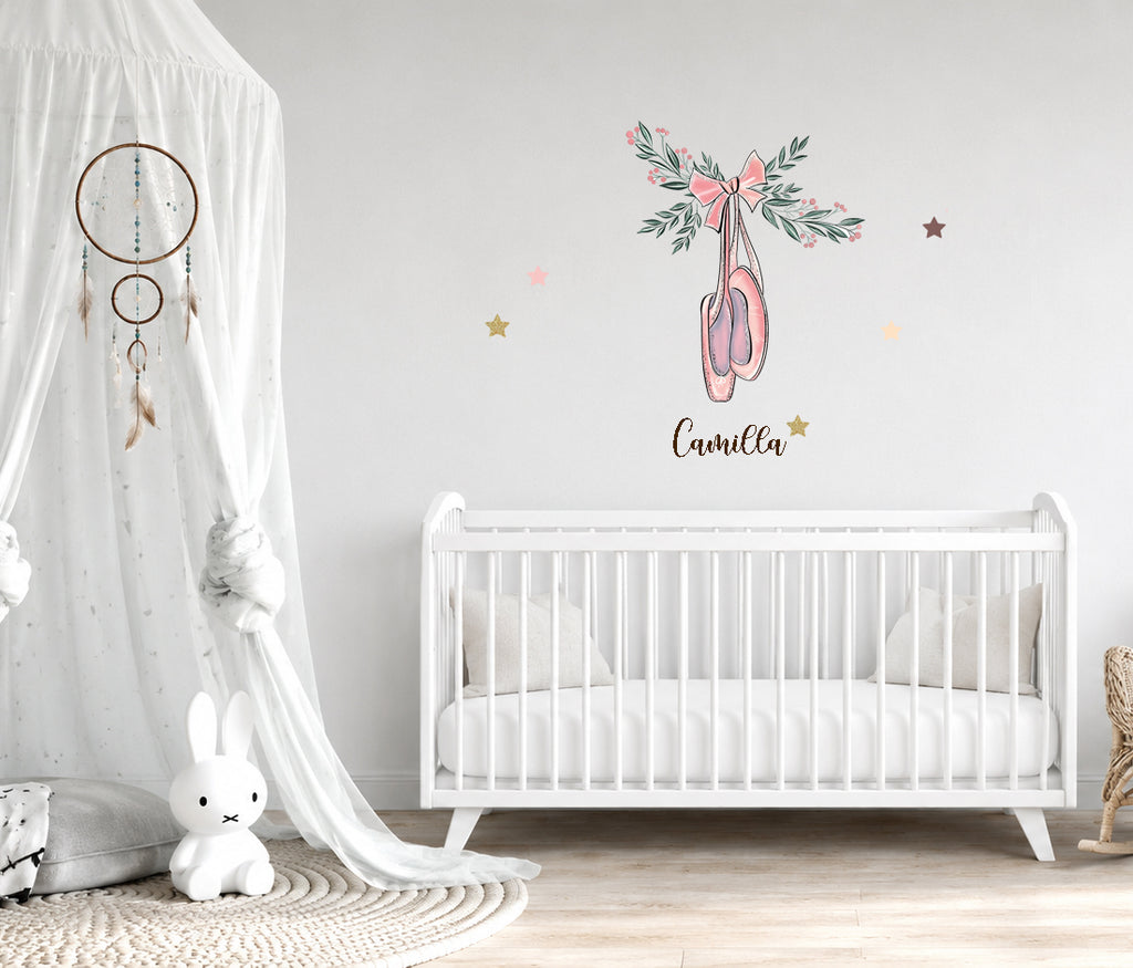 Wall Sticker Scarpette da Danza – Personalizzabile