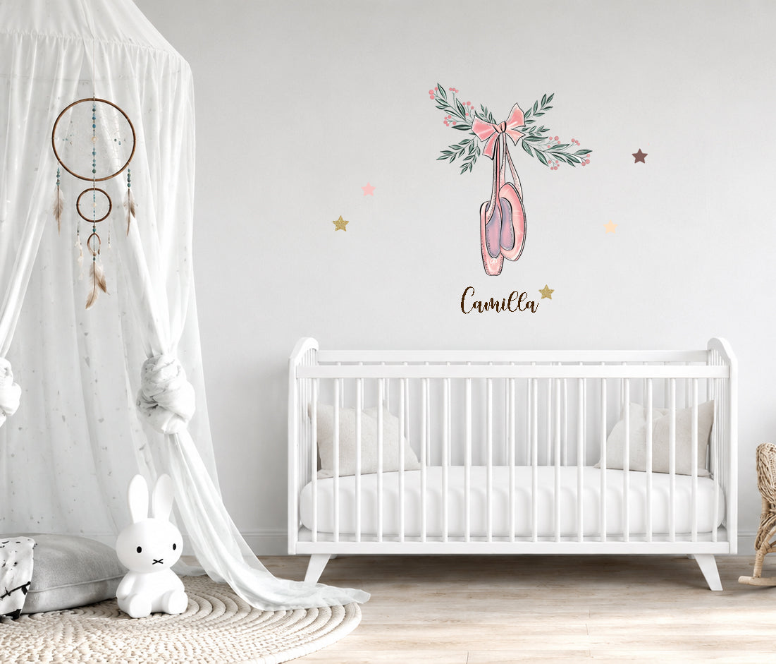 Wall Sticker Scarpette da Danza – Personalizzabile