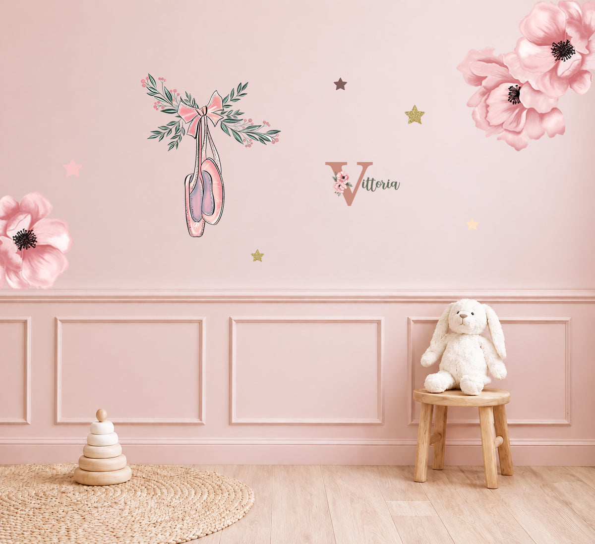 Wall Sticker Scarpette da Danza – Personalizzabile