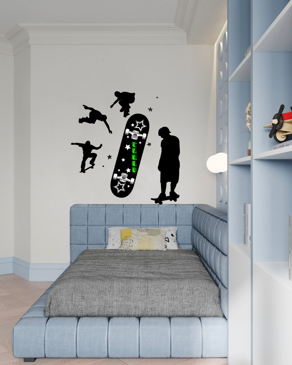 Wall sticker Skatemania - Personalizzabile