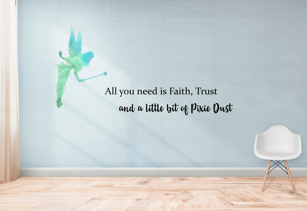 Wall Sticker Trilly - Faith, Trust & Pixie Dust