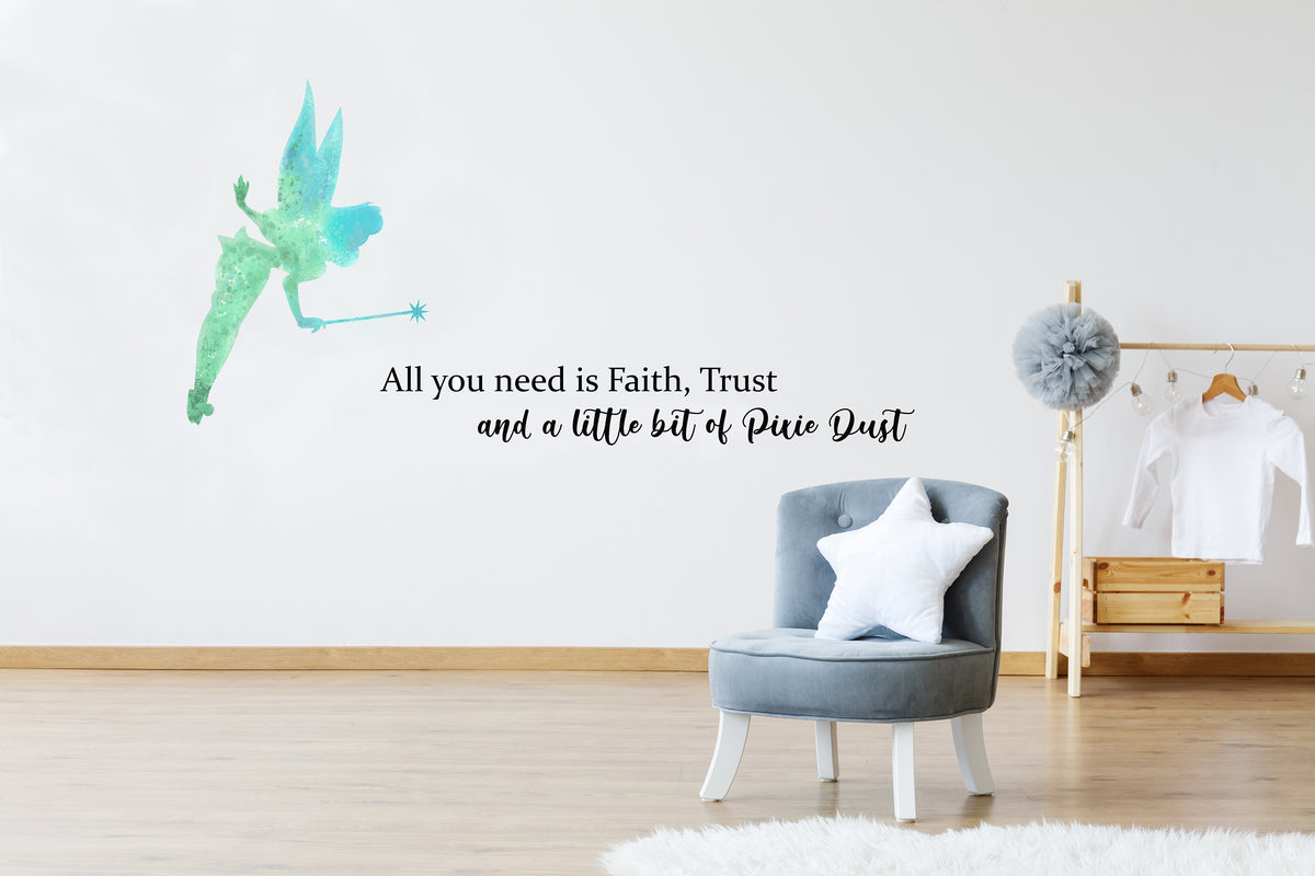 Wall Sticker Trilly - Faith, Trust & Pixie Dust