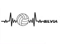 Wall sticker Volley Vibes - Personalizzabile